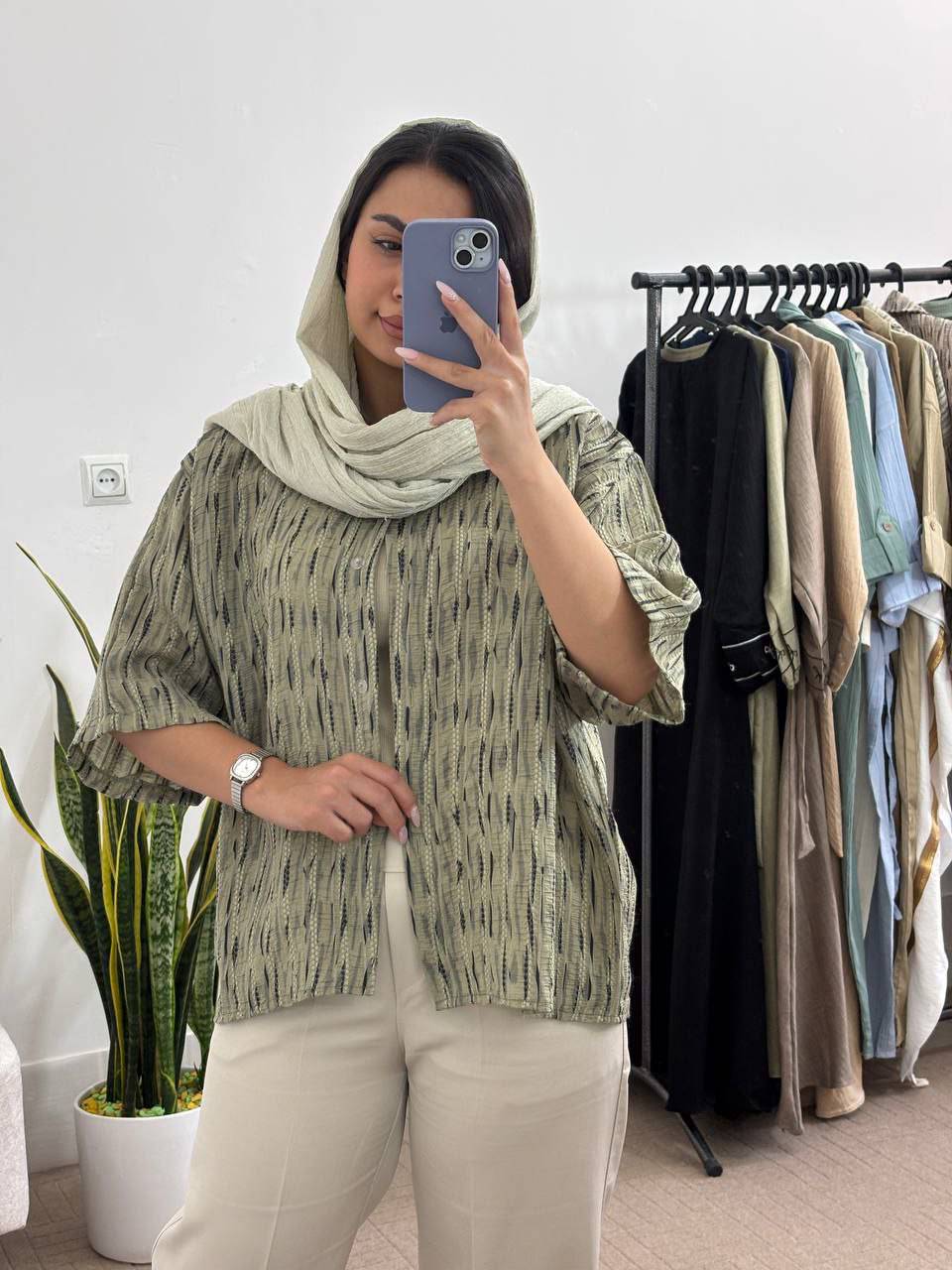 شومیز زنانه مدل کوک دوزی گازوئیلی(t)