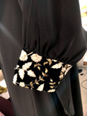مانتو عبایی سوزن دوزی مجلسی(ch)