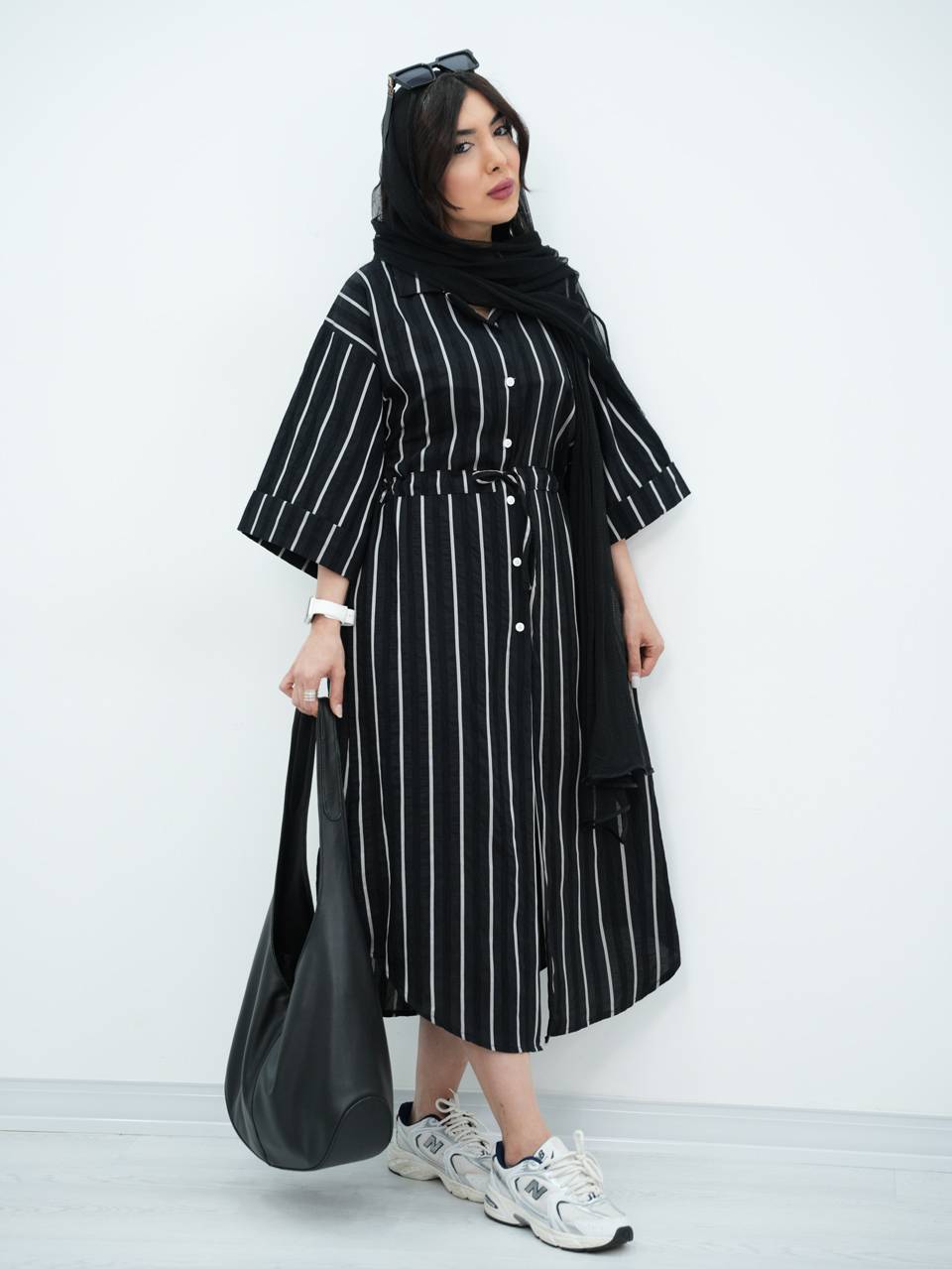 پیراهن مانتویی زنانه مدل خوشه(t)