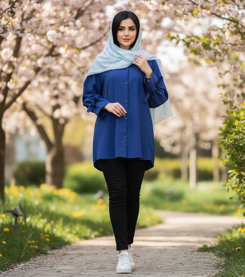 شومیز زنانه مدل عروسکی (e)
