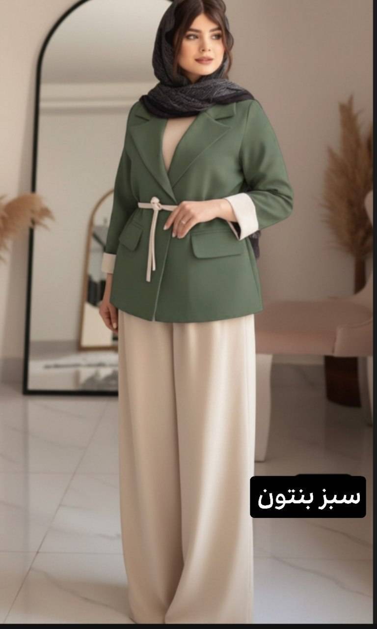 کت وشلوار زنانه زیبا مدل یسنا(nil)