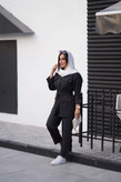 ست کاربردی مانتو شلوار زنانه اسپرت مدل سامیه (e)