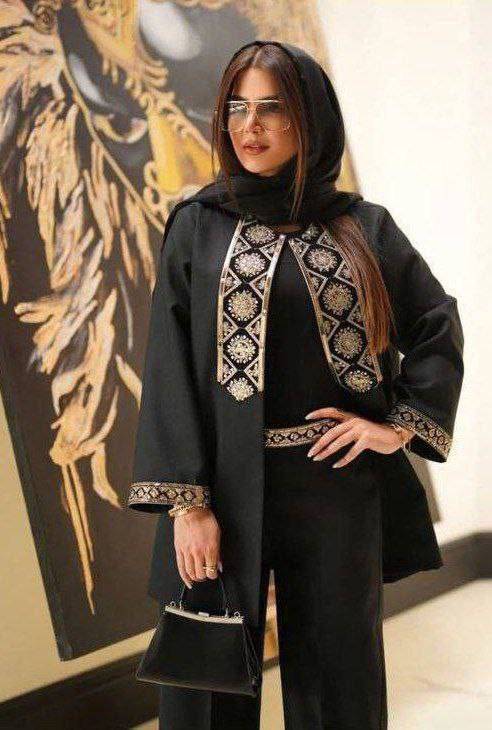 ست کت و شلوار مجلسی زنانه مدل بهدوخت(e)