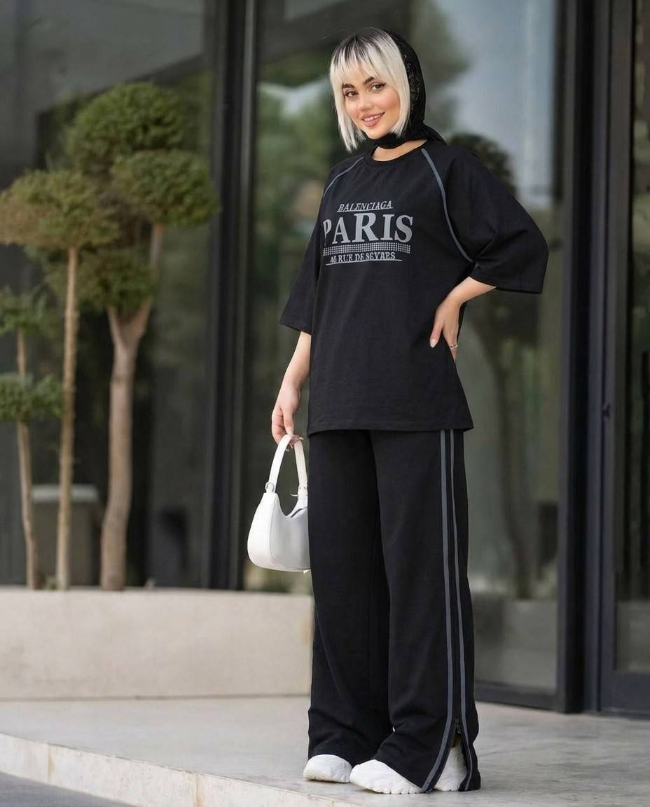 ست کاربردی زنانه مدل پاریس l