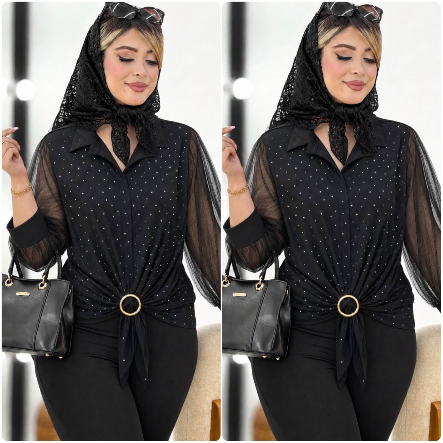 شومیز مجلسی زنانه مدل دلنواز l