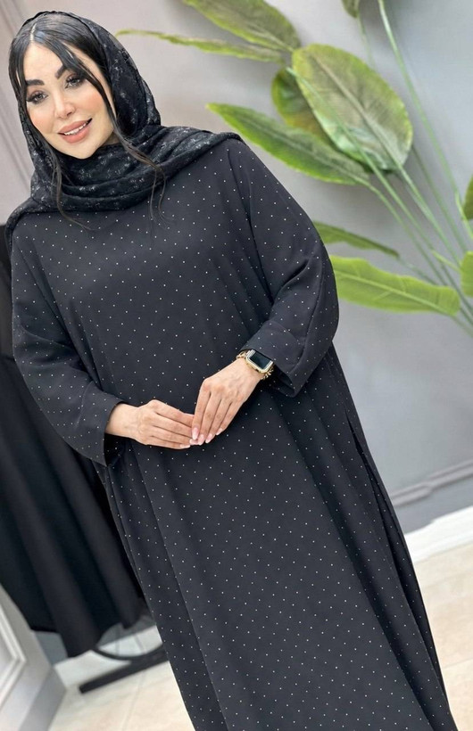 عبا مجلسی زنانه مدل نگین کوب l