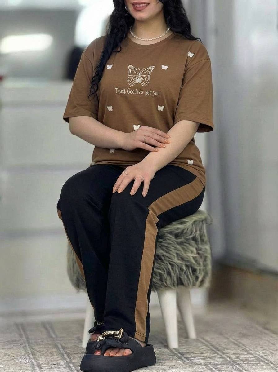 ست راحتی زنانه مدل بهارنارنج l