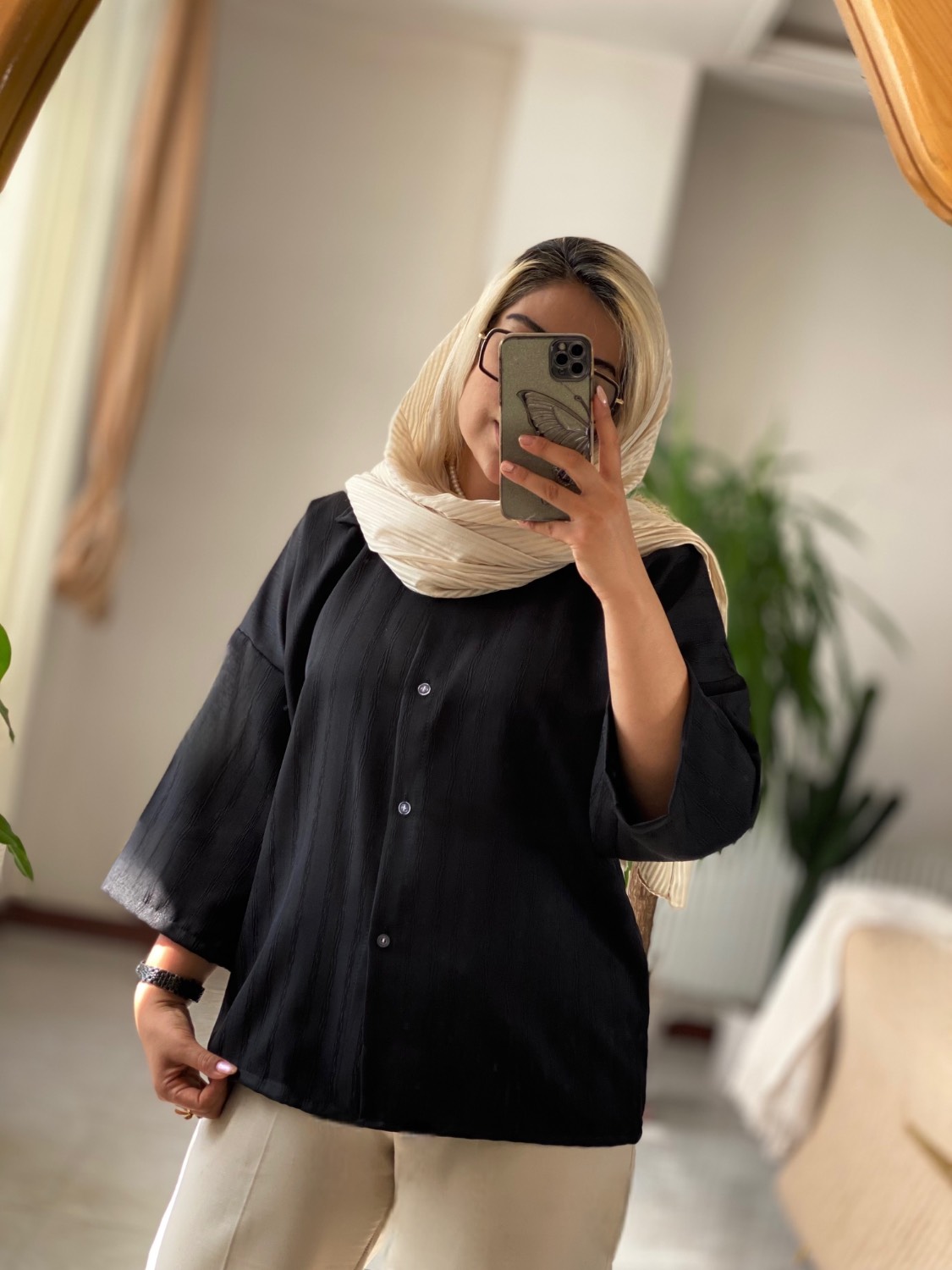 مانتو تابستانه زنانه مدل کراش a