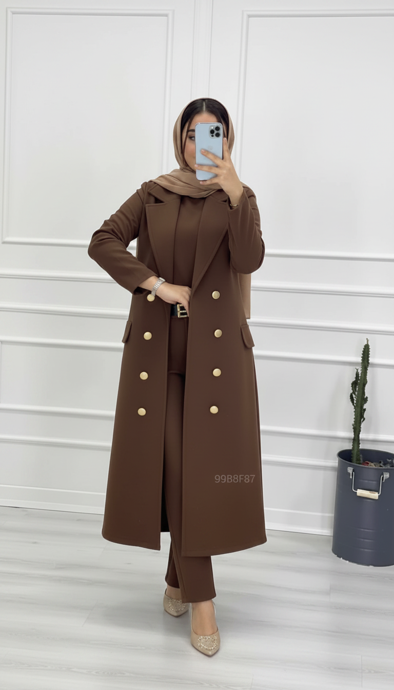 مانتو مازراتی بلند زنانهr