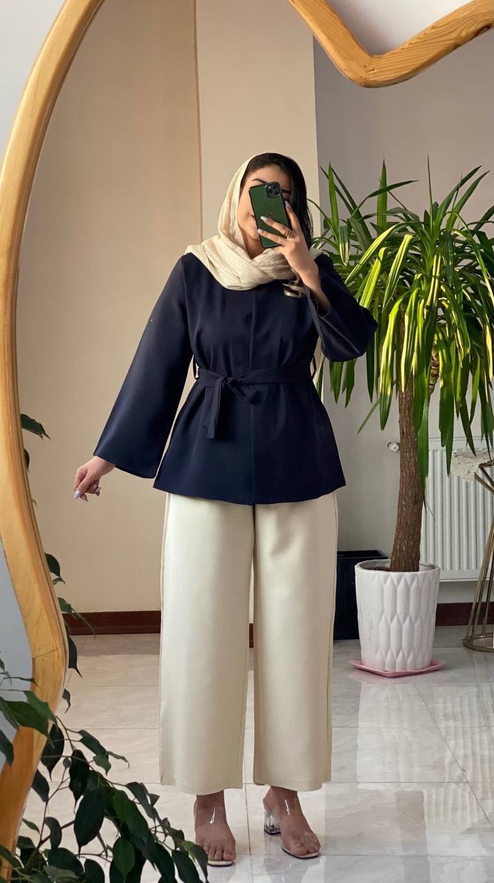 ست کت وشلوار شیک زنانه