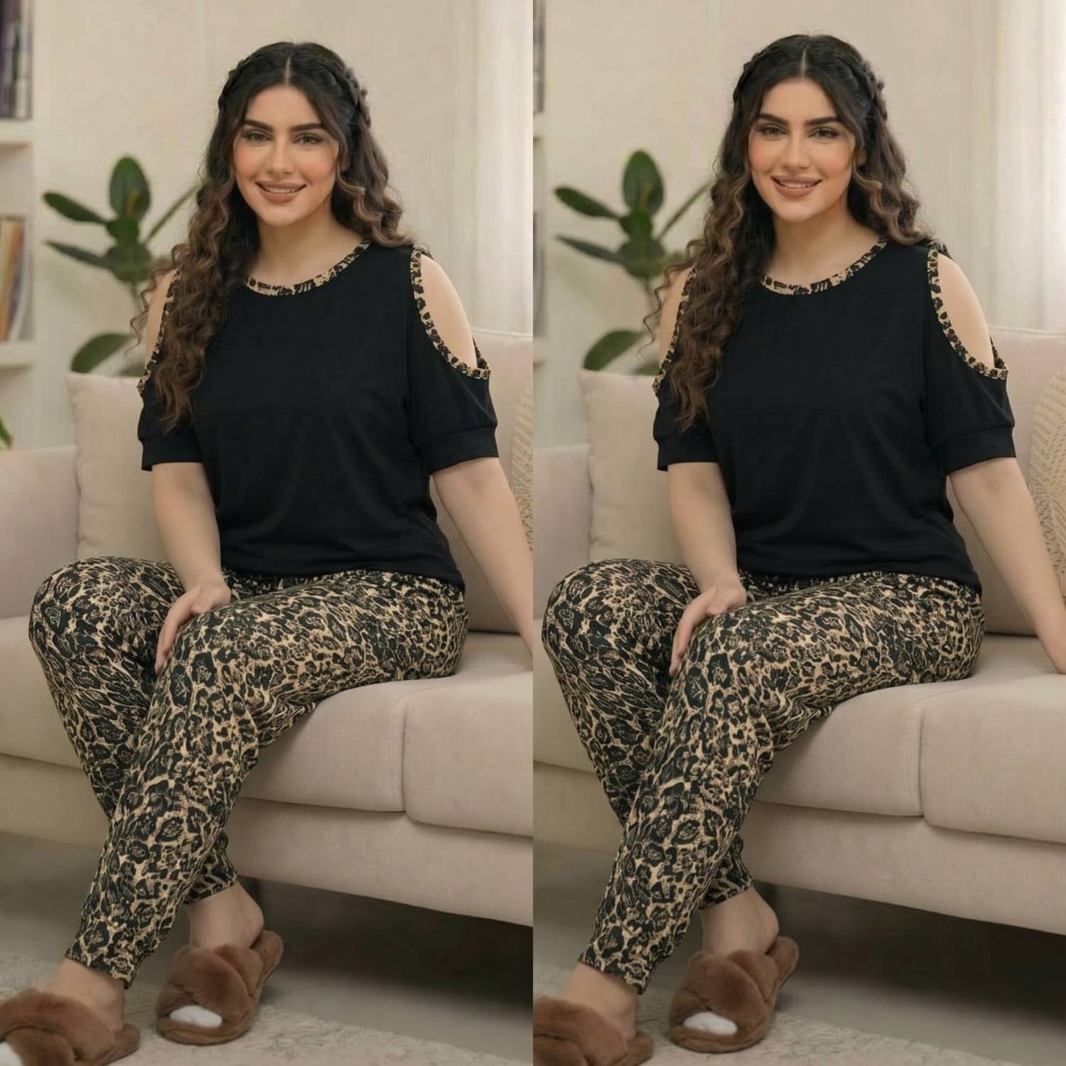 ست راحتی  تمام کش زنانه مدل پرنسl