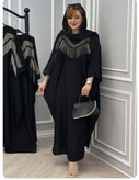 عبا مجلسی بلند زنانه مدل آیویز دار