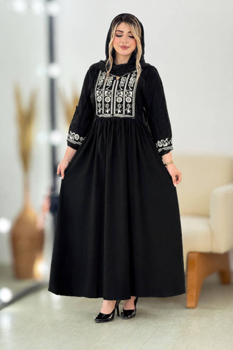 پیراهن ساحلی نخی زنانه