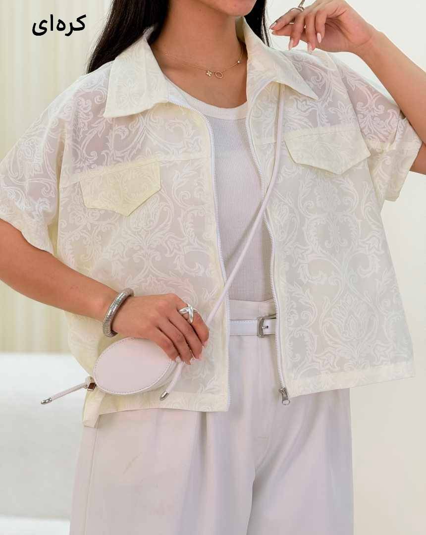 وست طرحدار زنانه مدل شیشه ای زارا
