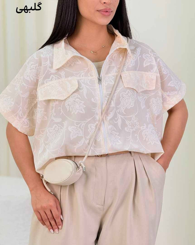 وست طرحدار زنانه مدل شیشه ای زارا